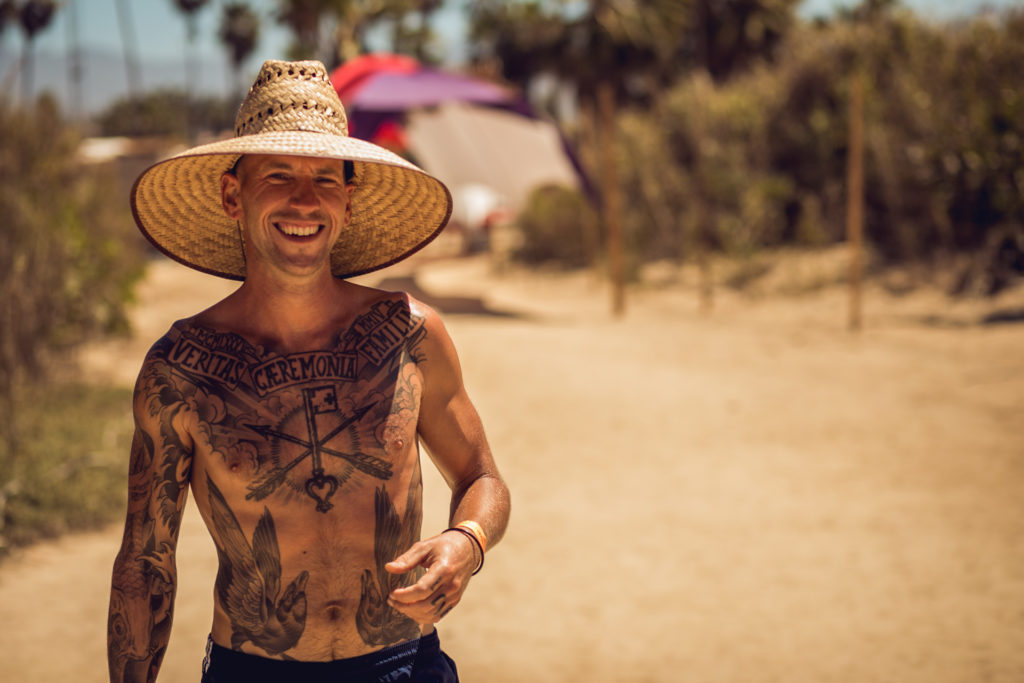 Travel photograph Kai Eisentraut at Apparitions Festival 2017 at San Pedrito Beach