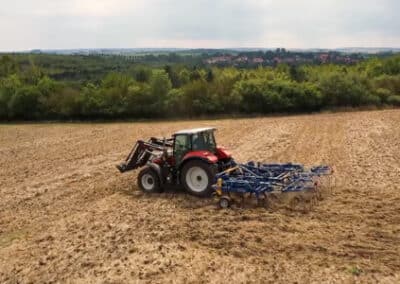 Bauer bei der Arbeit